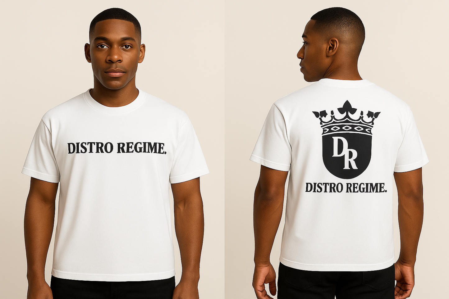 Distro Flagship Cropped T-Shirt
